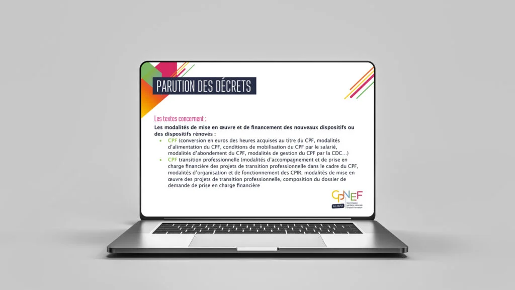 Rapport annuel et communication corporate 6 communication corporate CPNEF powerpoint4