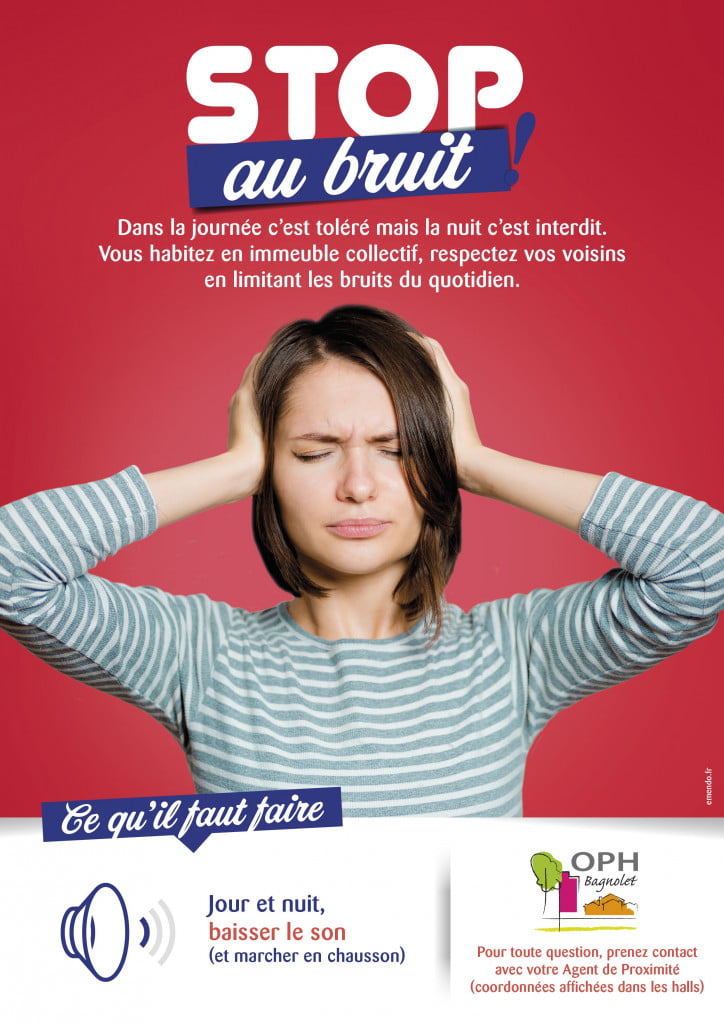 Communication print 3 communication print OPH Affiche Stop au bruit