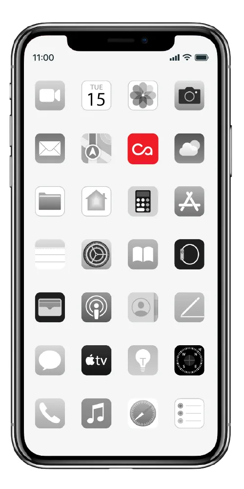 Identité visuelle 11 Identité visuelle Phone favicone